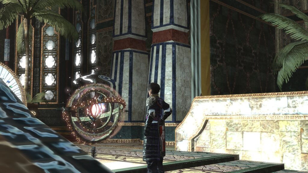 Screenshot of Rush Sykes from The Last Remnant game